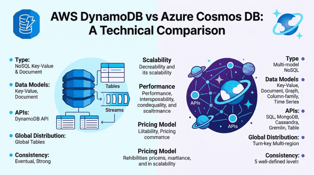 Dynamo DB vs Azure Cosmos DB comparision