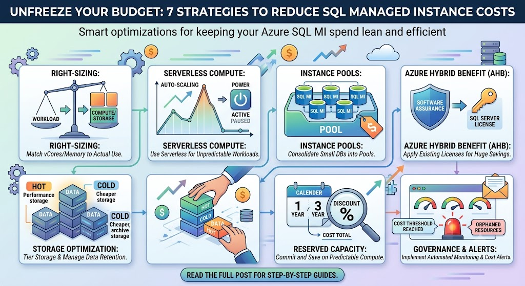 Azure SQL MI Cost optimization strategies